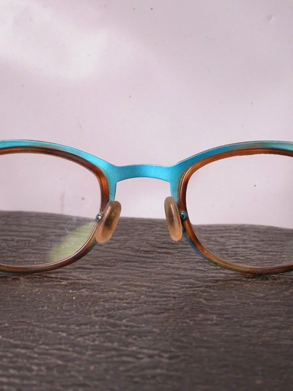 Authentic Anne et Valentin Fairy Blue and Tortoise Eyeglasses Made in France